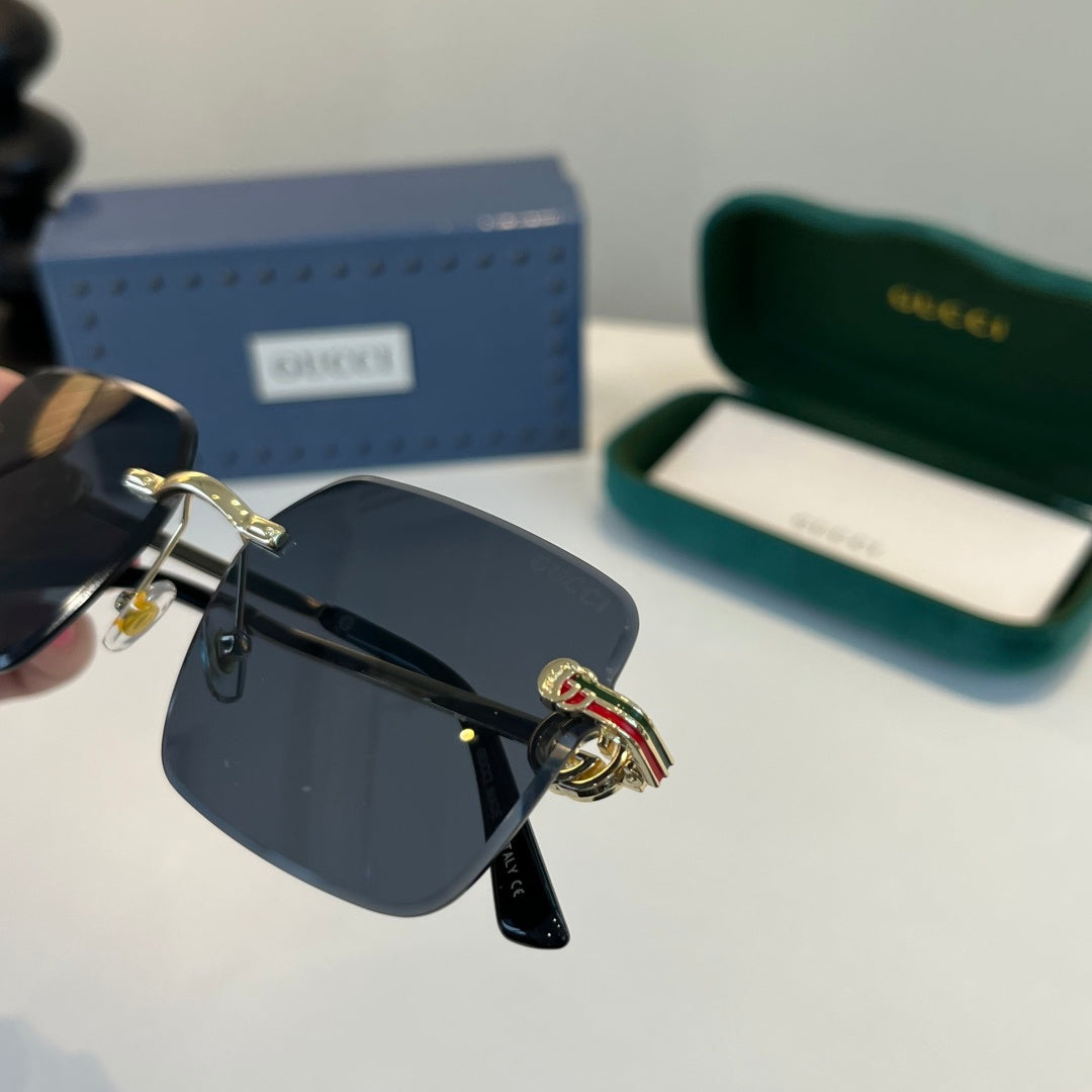 Gucci Fashion Silver Lens Sunglasses for Men & Women - 493370 - detail image 5
