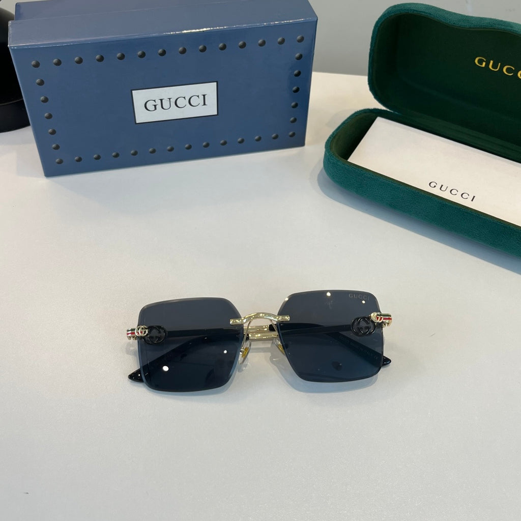 Gucci Fashion Silver Lens Sunglasses for Men & Women - 493370 - detail image 4