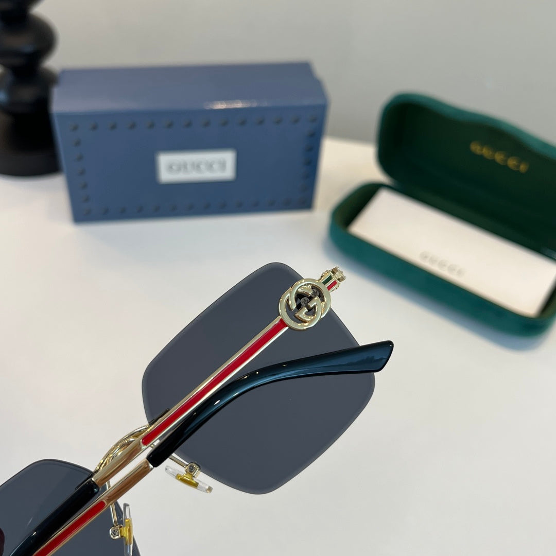 Gucci Fashion Silver Lens Sunglasses for Men & Women - 493370 - detail image 7