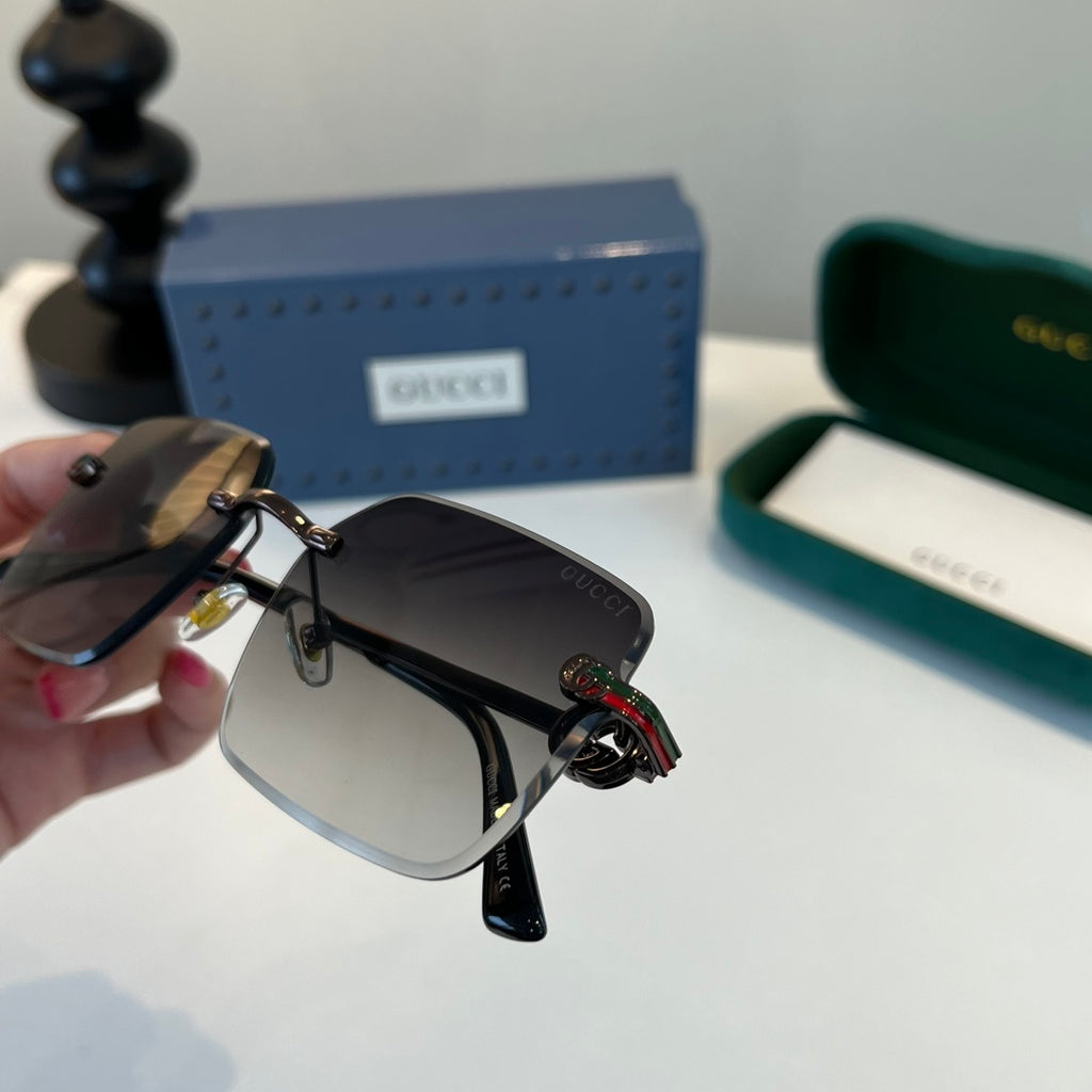 Gucci Fashion Silver Lens Sunglasses for Men & Women - detail image 6
