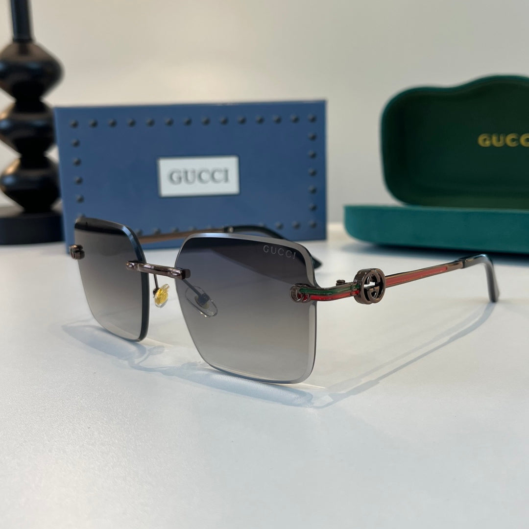 Gucci Fashion Silver Lens Sunglasses for Men & Women - detail image 3
