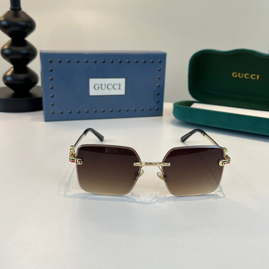 Gucci Fashion Brown Lens Sunglasses for Men & Women - detail image 2