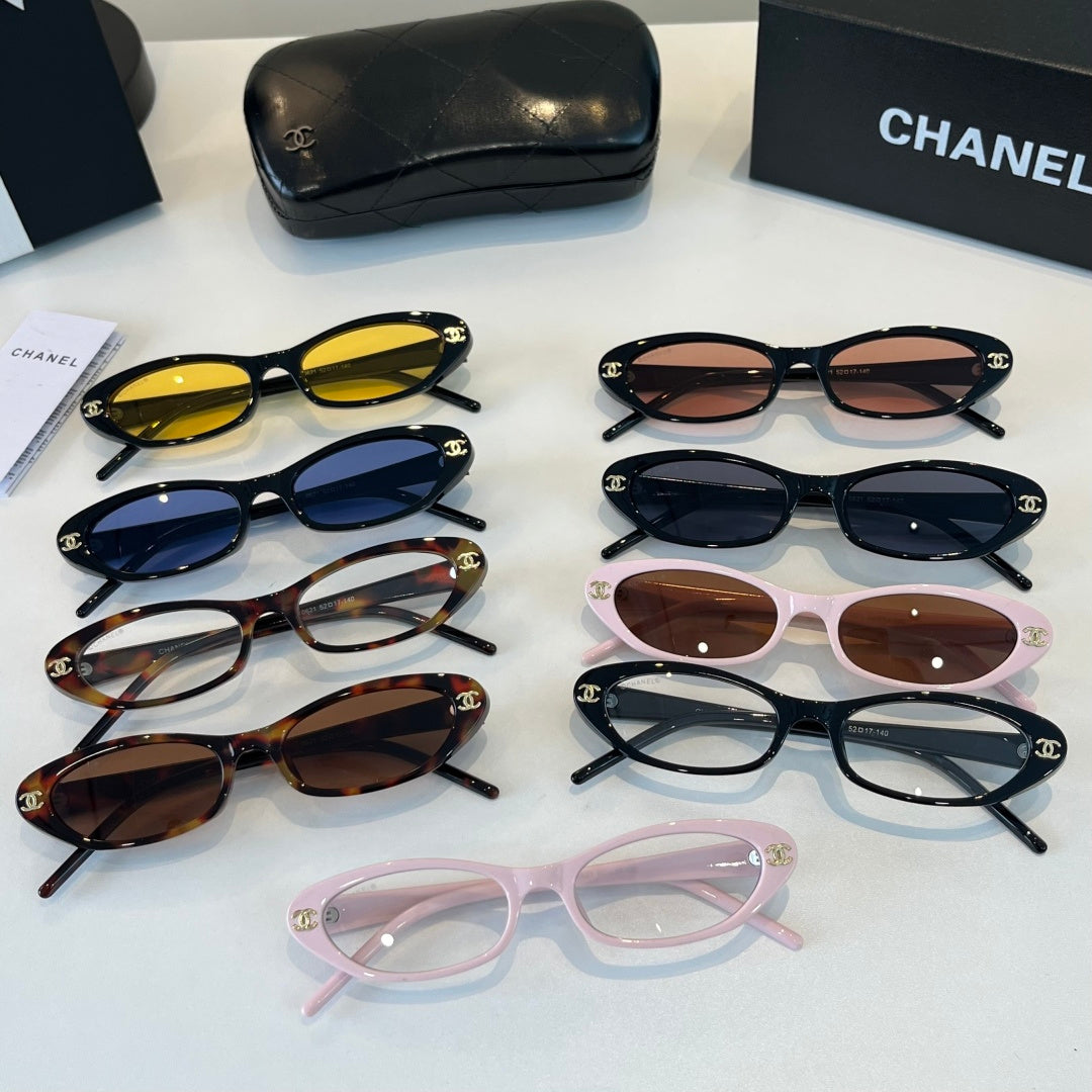 Chanel Cat-Eye Silver Lens Sunglasses for Men & Women - 465127 - detail image 10