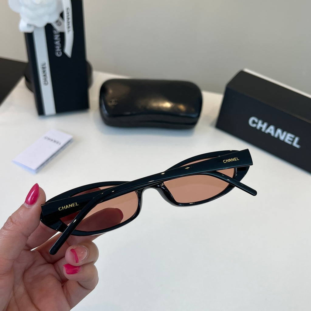 Chanel Cat-Eye Silver Lens Sunglasses for Men & Women - 465126 - detail image 8