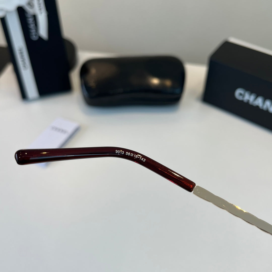 Chanel Fashion Red Lens Sunglasses for Men & Women - 465129 - detail image 8