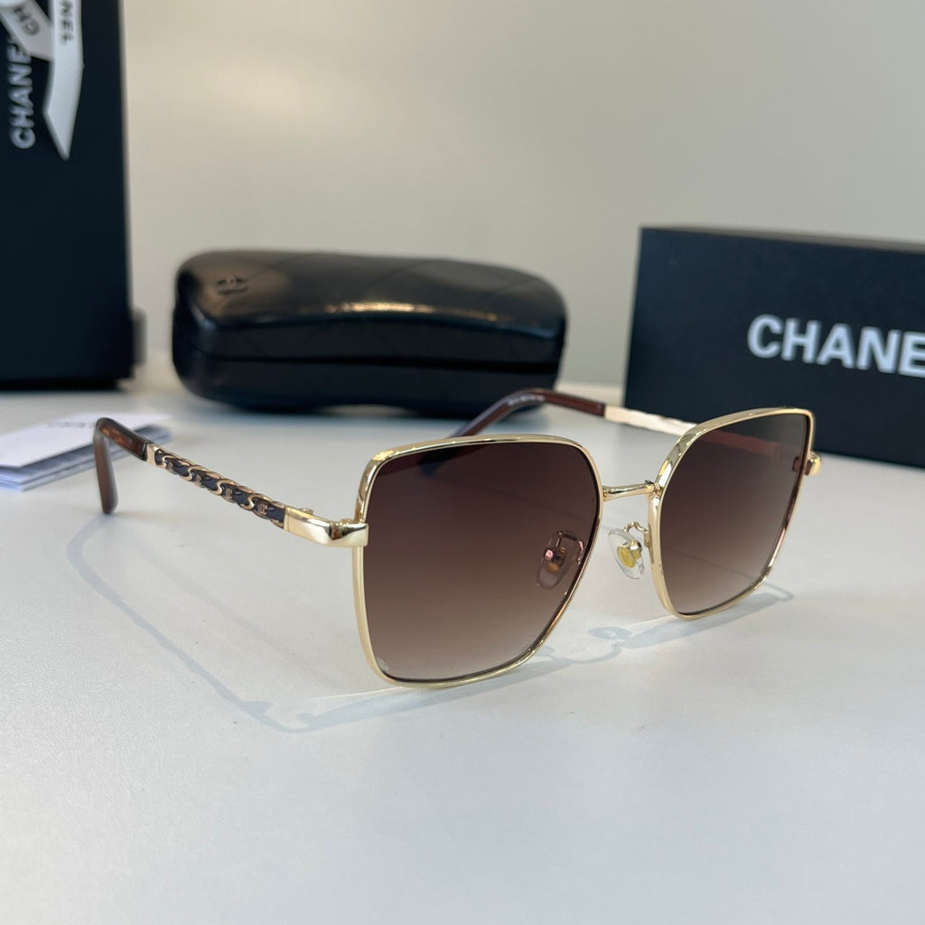 Chanel Fashion Red Lens Sunglasses for Men & Women - 465129