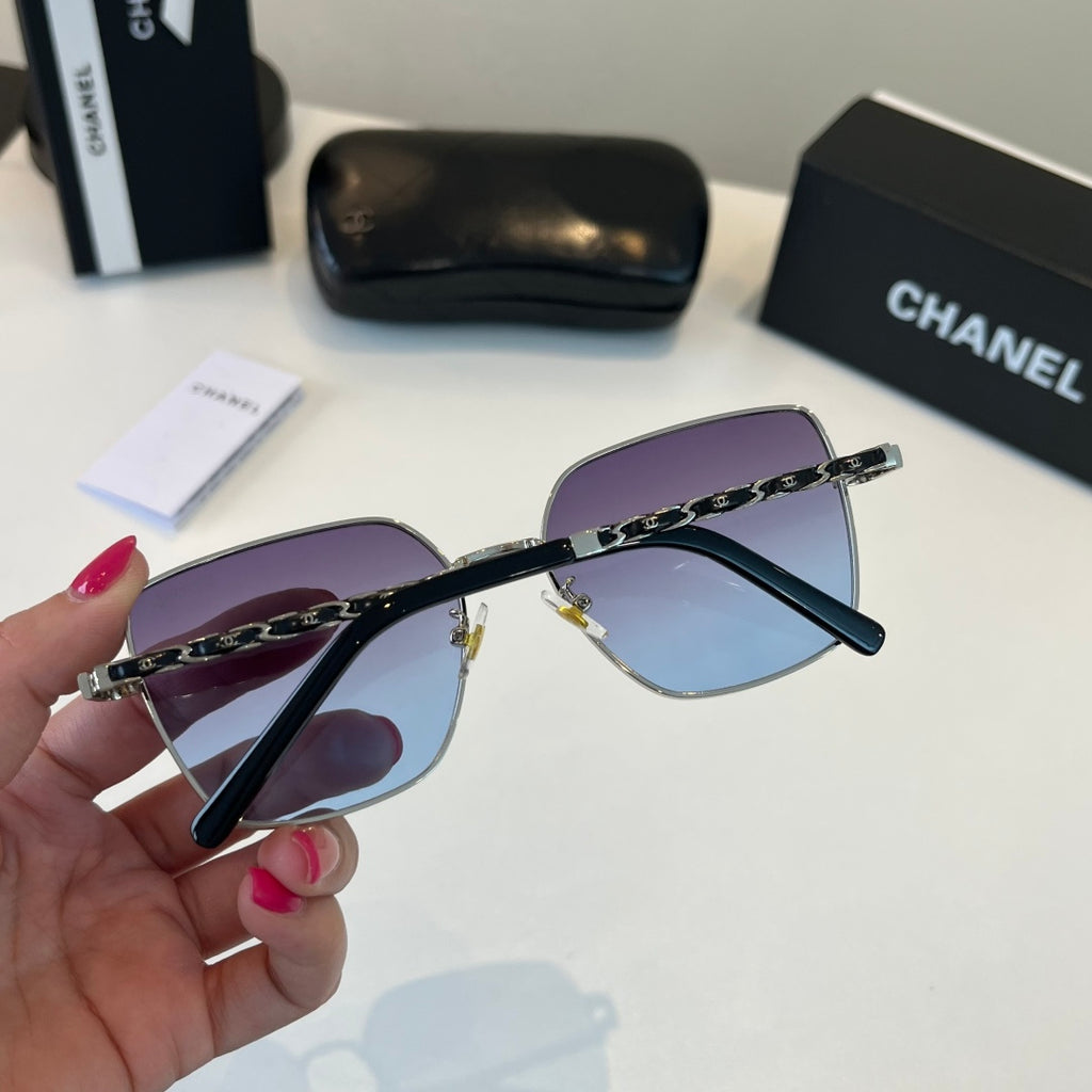 Chanel Fashion Silver Lens Sunglasses for Men & Women - 465131 - detail image 8