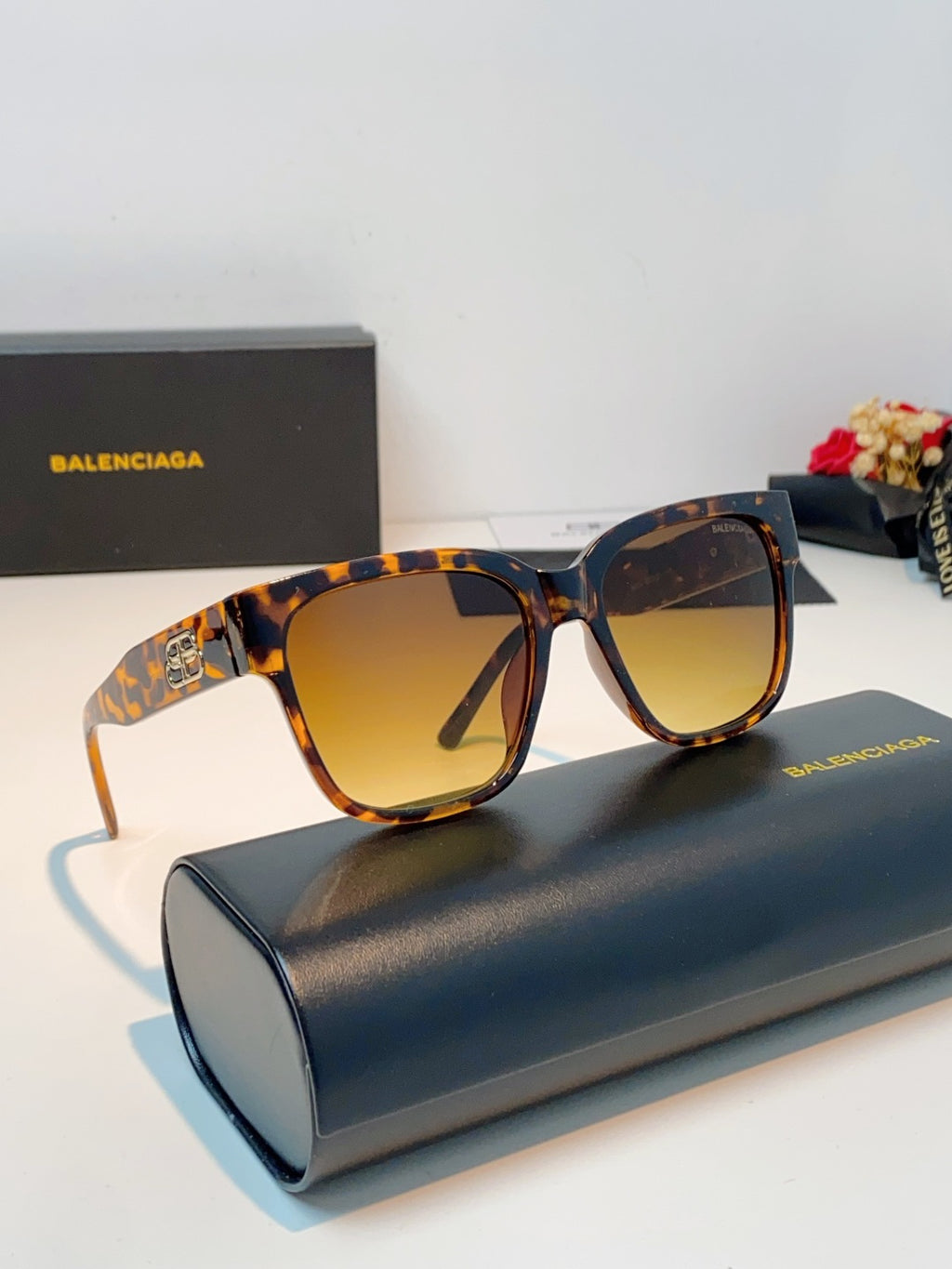 Balenciaga Fashion Brown Lens Sunglasses for Men & Women - 358652 - detail image 10