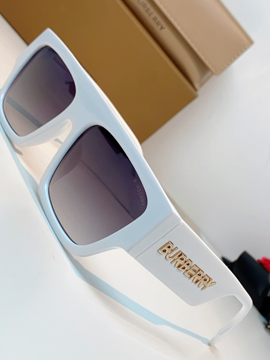 Burberry Square Silver Lens Sunglasses for Men & Women - 358620 - detail image 7