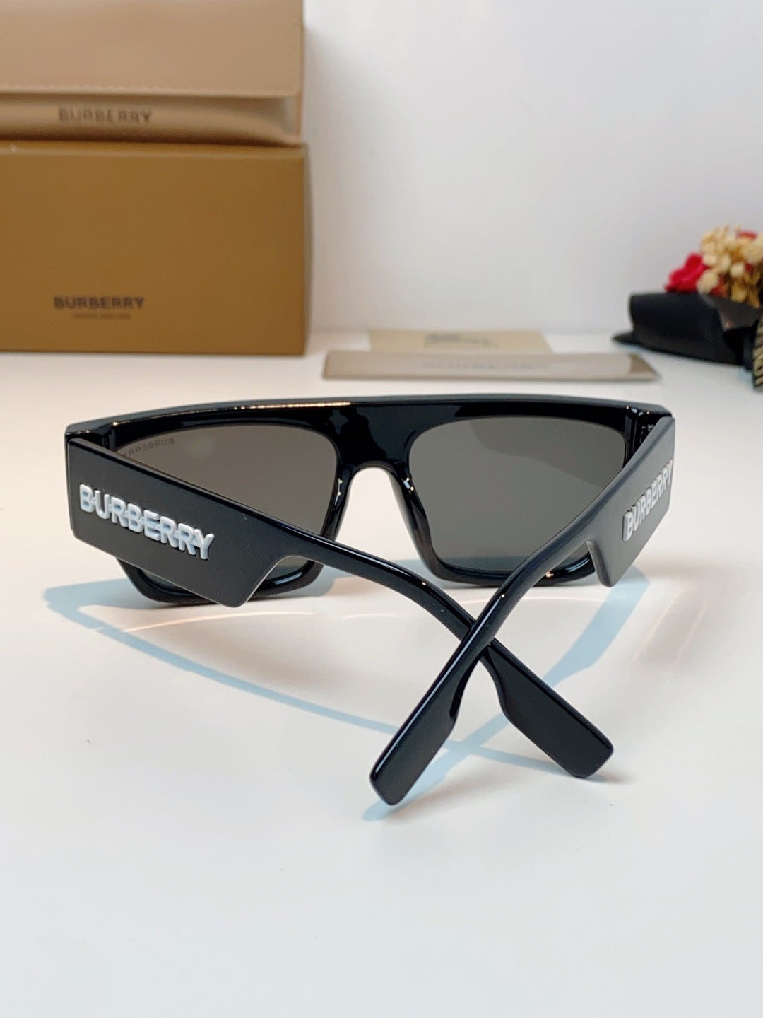 Burberry Square Black Lens Sunglasses for Men & Women - 358621 - detail image 3