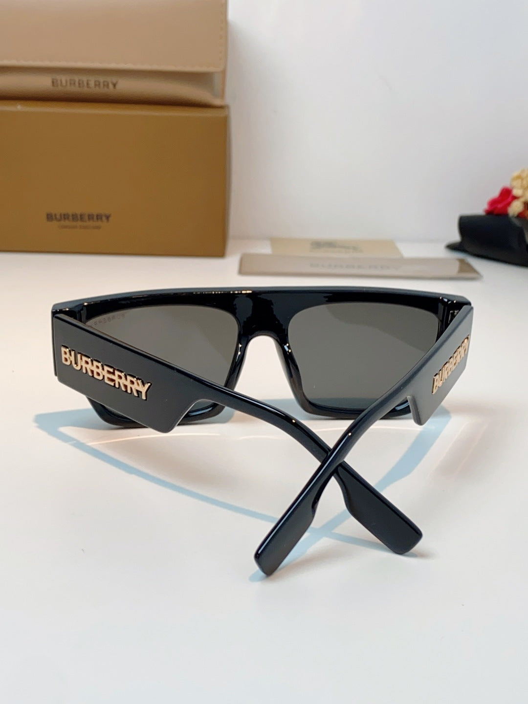 Burberry Square Black Lens Sunglasses for Men & Women - 358622 - detail image 3