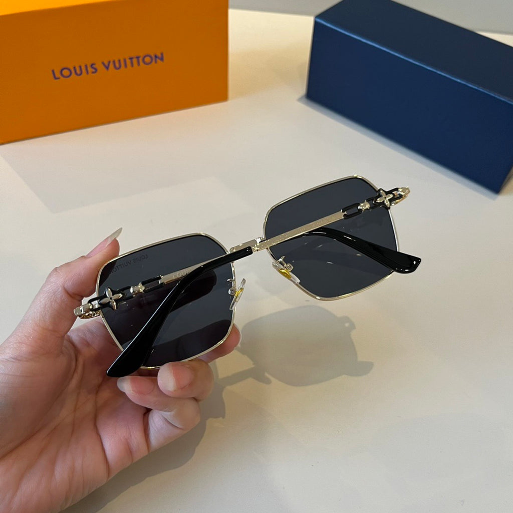 Louis Vuitton Fashion Silver Lens Sunglasses for Men & Women - 464783 - detail image 4