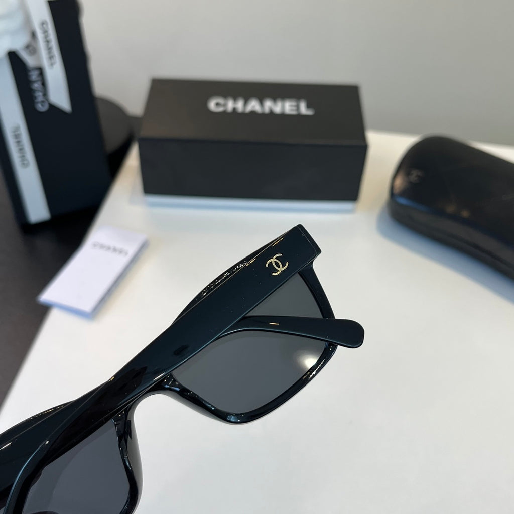 Chanel Fashion Black Lens Sunglasses for Men & Women - 465085 - detail image 7