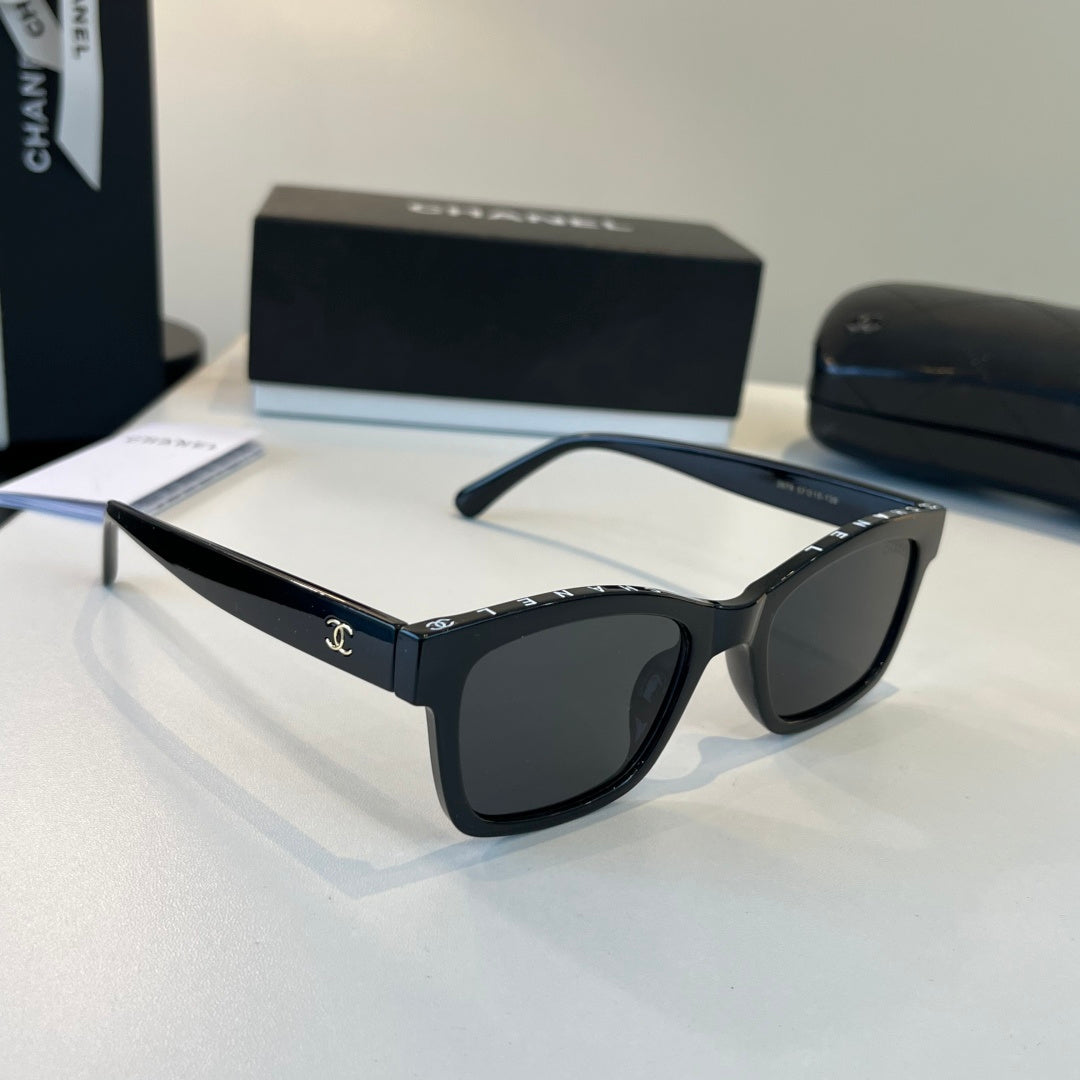 Chanel Fashion Black Lens Sunglasses for Men & Women - 465085