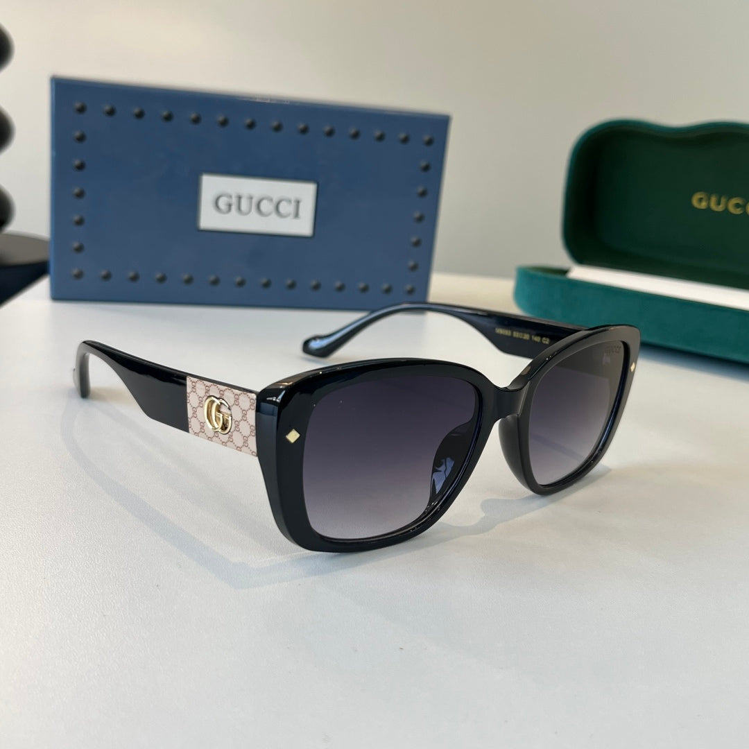 Gucci Oversized Black Lens Sunglasses for Women - 431400
