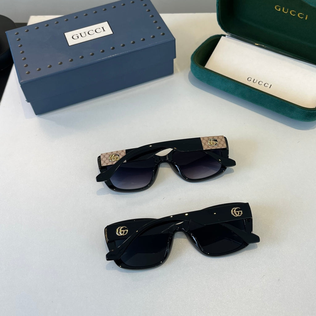 Gucci Oversized Black Lens Sunglasses for Women - 431401 - detail image 11
