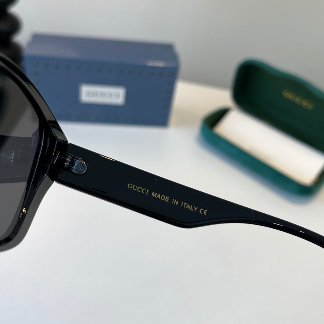 Gucci Oversized Black Lens Sunglasses for Women - 431401 - detail image 10