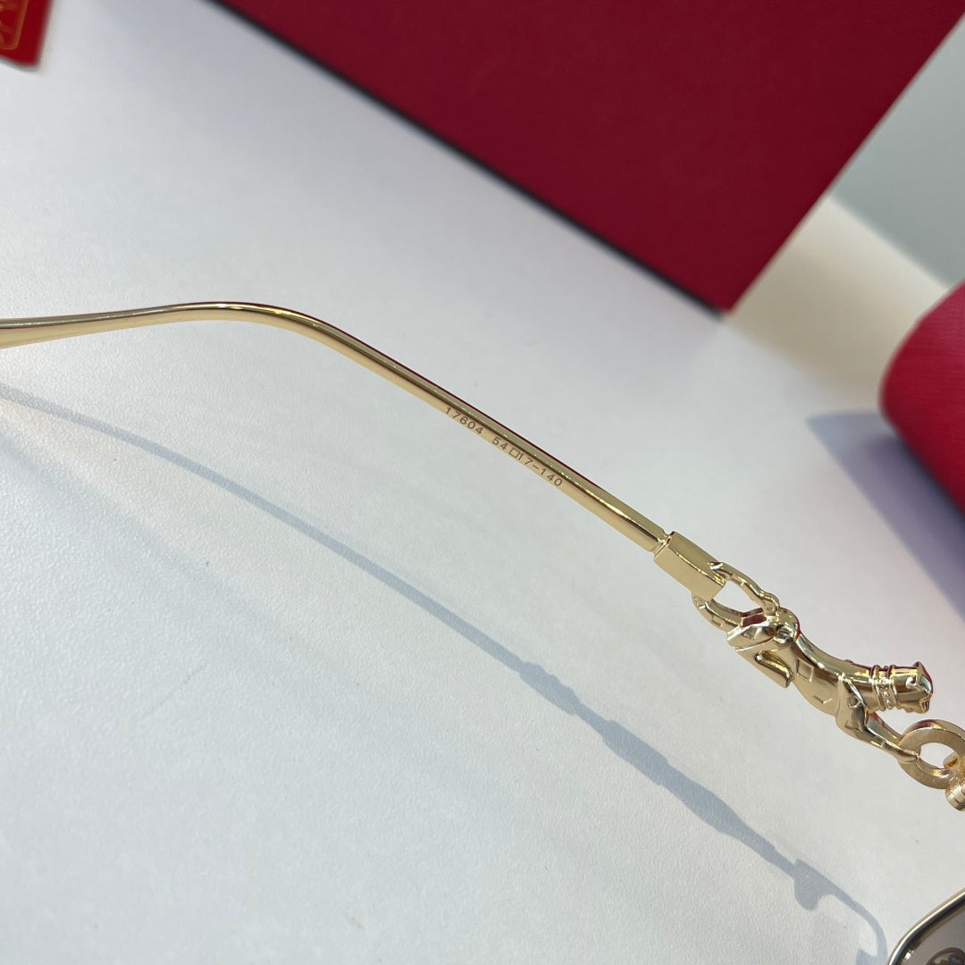 Cartier Lightweight Metal Rimless Silver Lens Sunglasses for Men & Wo - 432249 - detail image 10