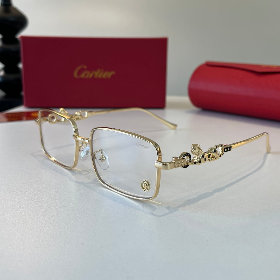Cartier Lightweight Metal Rimless Silver Lens Sunglasses for Men & Wo - 493680 - detail image 3
