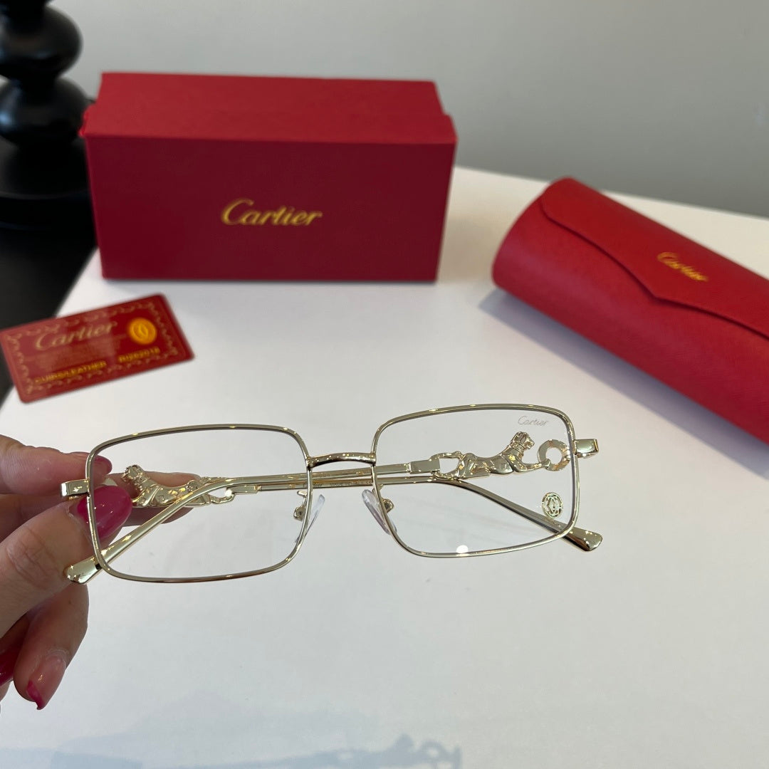 Cartier Lightweight Metal Rimless Silver Lens Sunglasses for Men & Wo - 493680 - detail image 5