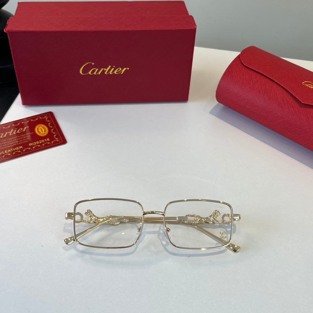 Cartier Lightweight Metal Rimless Silver Lens Sunglasses for Men & Wo - 493680 - detail image 4