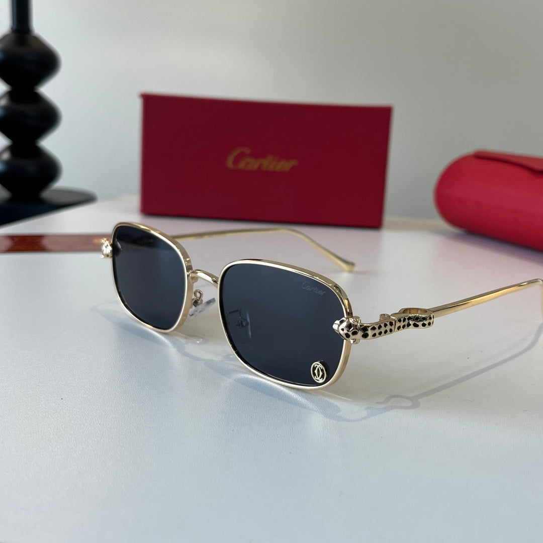 Cartier Lightweight Metal Rimless Silver Lens Sunglasses for Men & Wo - 432257 - detail image 3