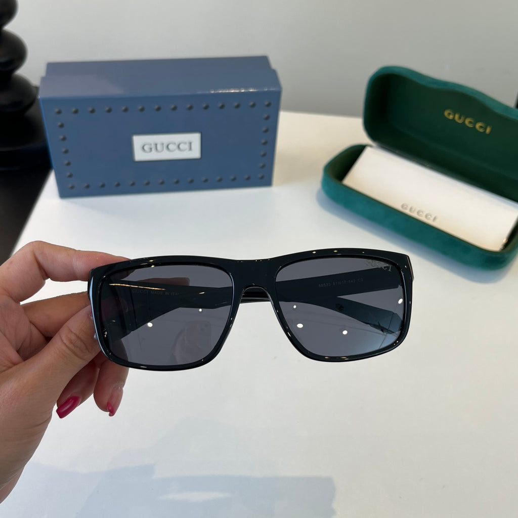Gucci Fashion Black Lens Sunglasses for Men & Women - 431402 - detail image 6