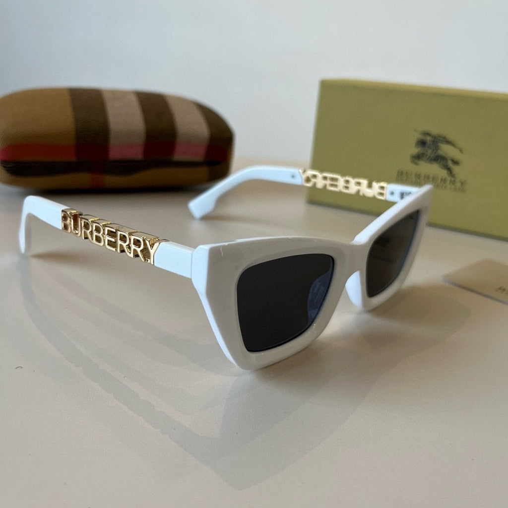 Burberry Fashion Silver Lens Sunglasses for Men & Women - 416086