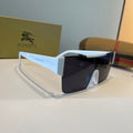 Burberry Fashion Silver Lens Sunglasses for Men & Women - 416085