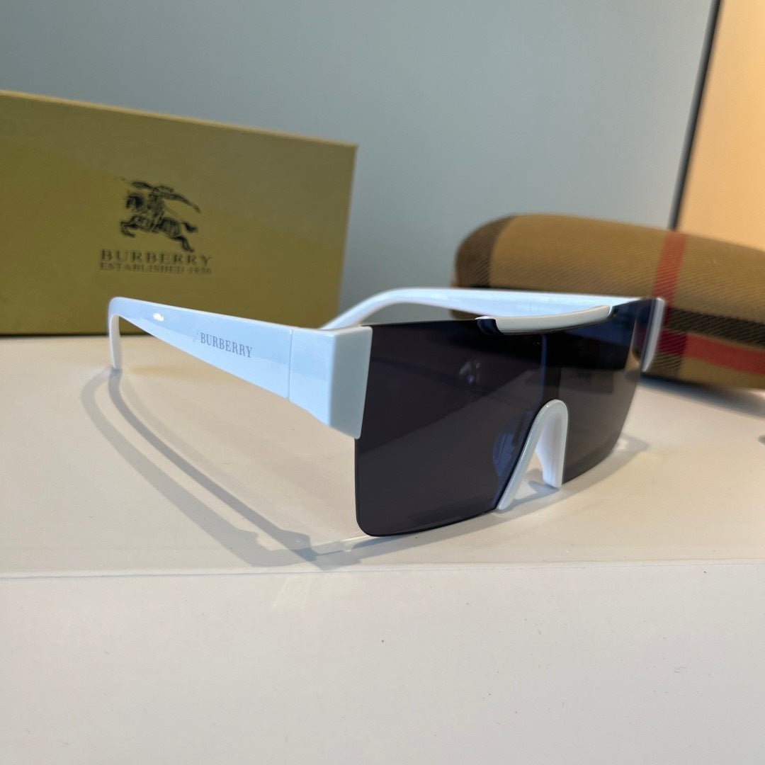 Burberry Fashion Silver Lens Sunglasses for Men & Women - 399122