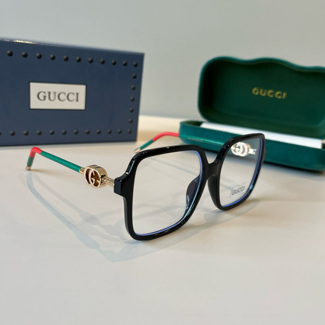 Gucci Oversized Silver Lens Sunglasses for Men & Women - 464866
