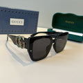 Gucci Oversized Black Lens Sunglasses for Men & Women - 464868