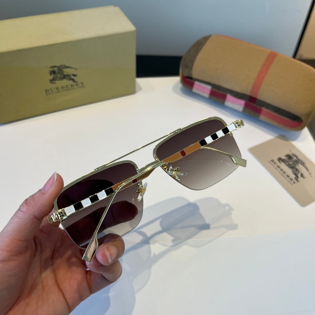 Burberry Fashion Silver Lens Sunglasses for Men & Women - 432441 - detail image 6