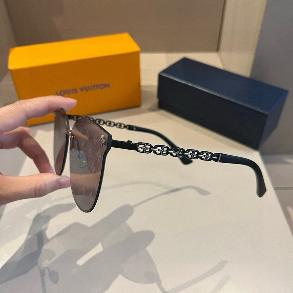 Louis Vuitton Fashion Gold Lens Sunglasses for Men & Women - 431150 - detail image 6