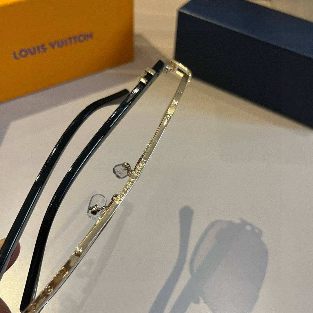 Louis Vuitton Metal Aviator Gold Lens Sunglasses for Men & Women - 486286 - detail image 7