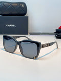 Chanel Cat-Eye Gray Lens Sunglasses for Women