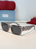 Gucci Square Black Lens Sunglasses for Men & Women - 493283