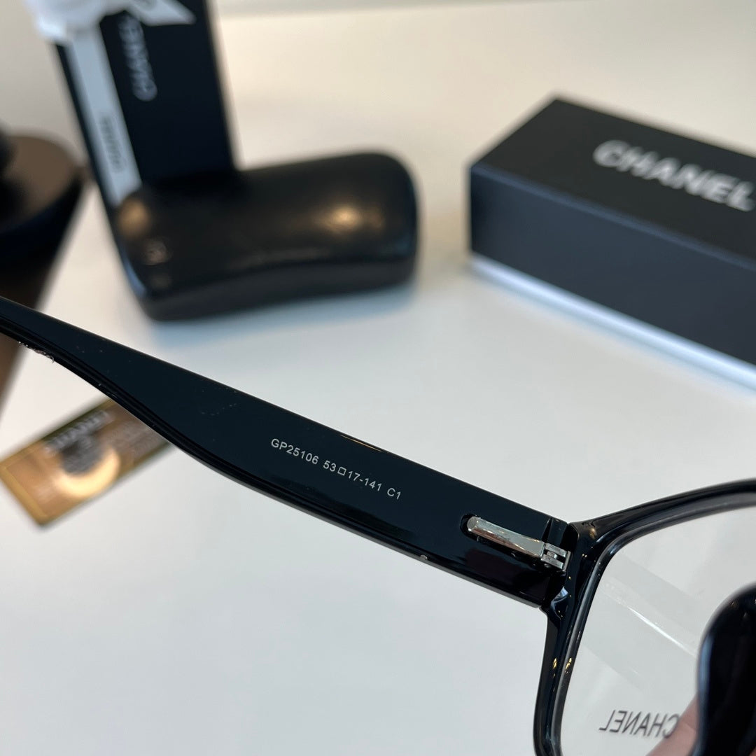 Chanel Oversized Silver Lens Sunglasses for Men & Women - 486650 - detail image 8