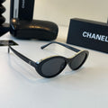 Chanel Cat-Eye Silver Lens Sunglasses for Men & Women - 486660