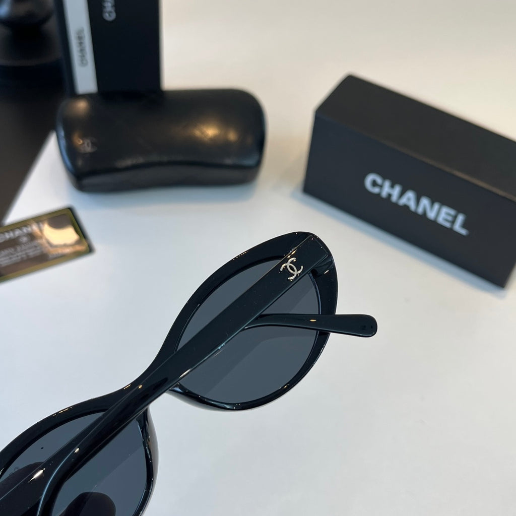 Chanel Cat-Eye Silver Lens Sunglasses for Men & Women - 486661 - detail image 7