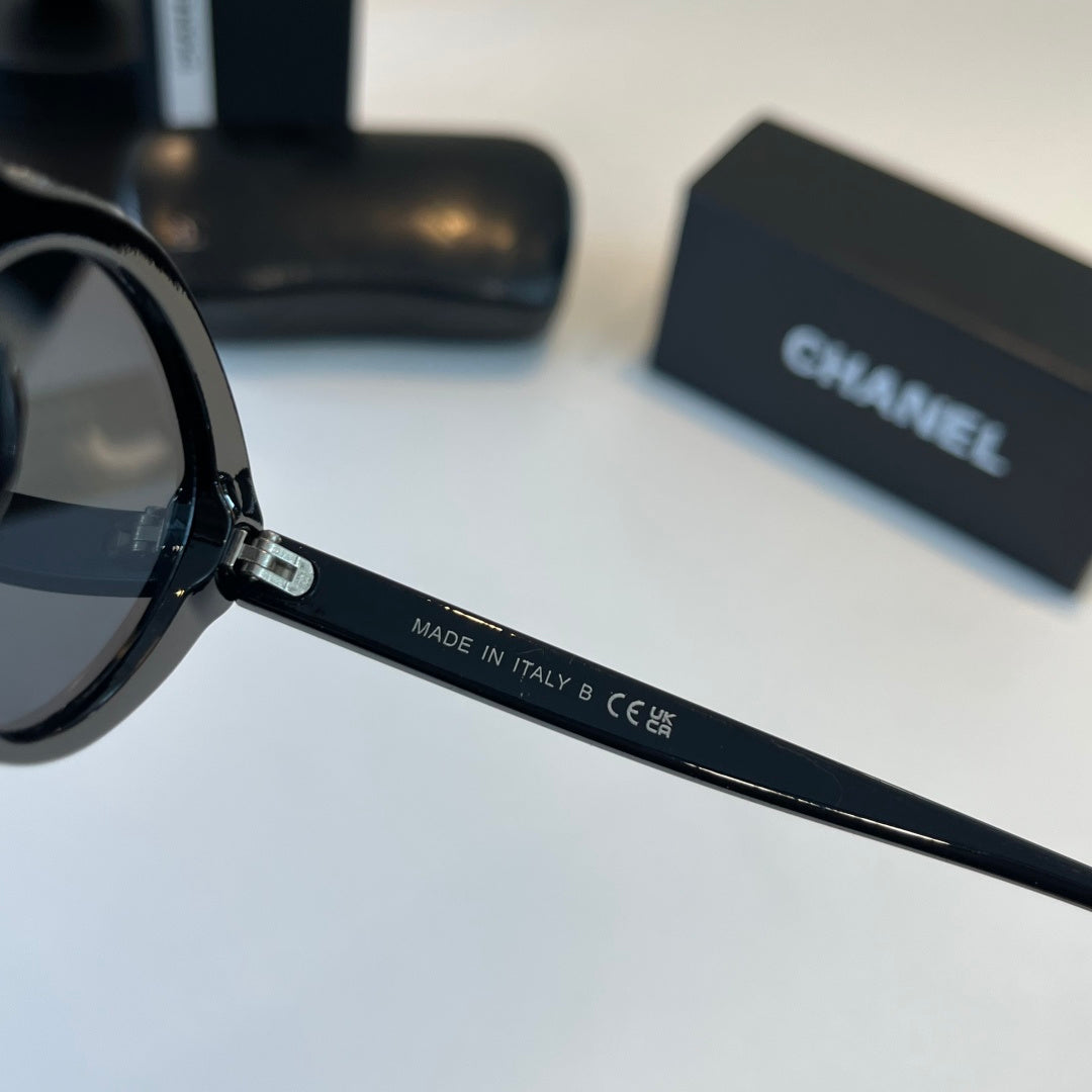 Chanel Cat-Eye Silver Lens Sunglasses for Men & Women - 486661 - detail image 10