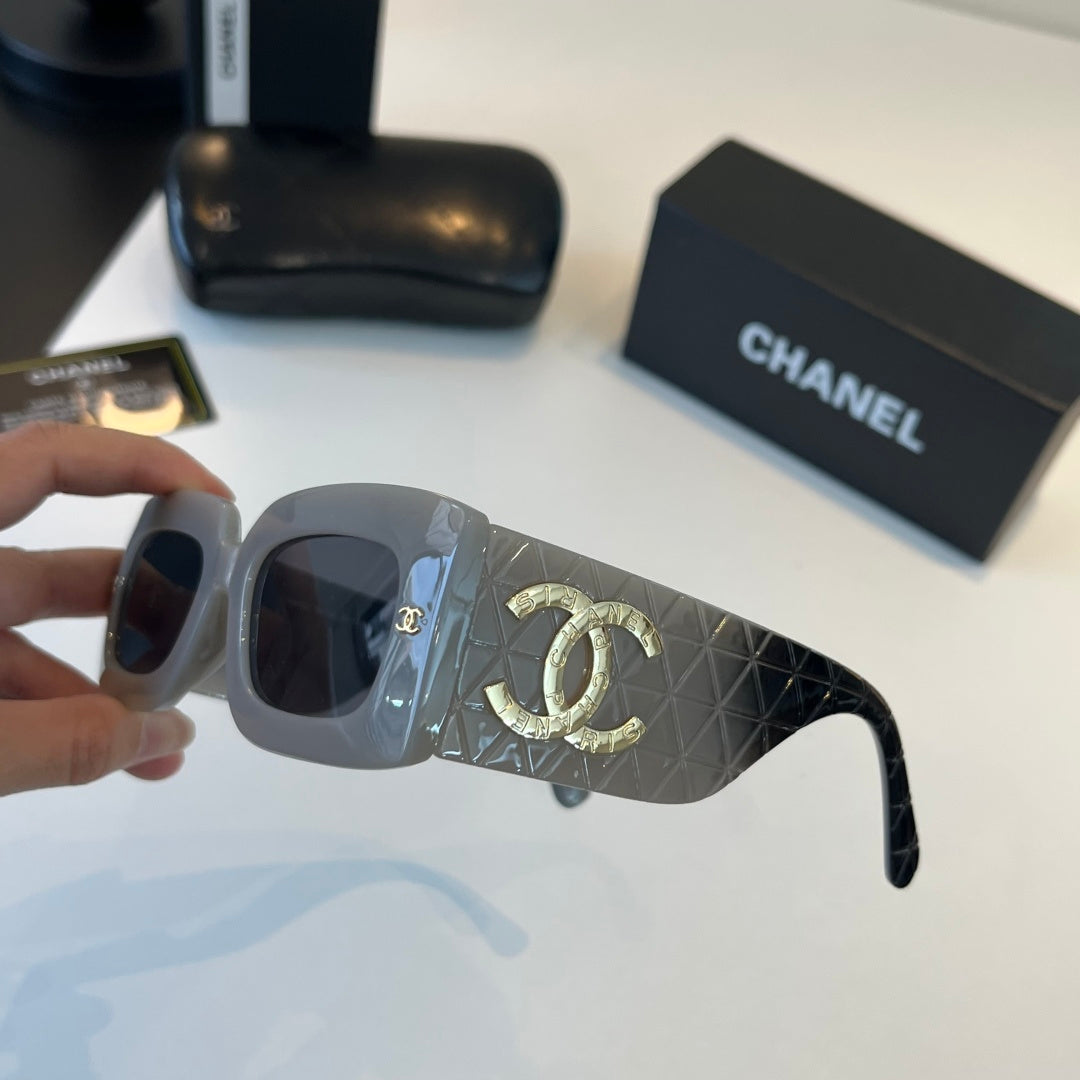 Chanel Fashion Gray Lens Sunglasses for Men & Women - 486662 - detail image 4