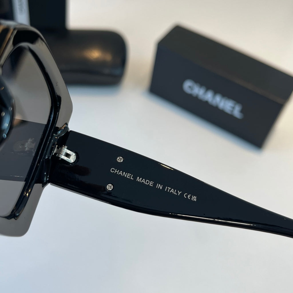 Chanel Fashion Black Lens Sunglasses for Men & Women - 486664 - detail image 11