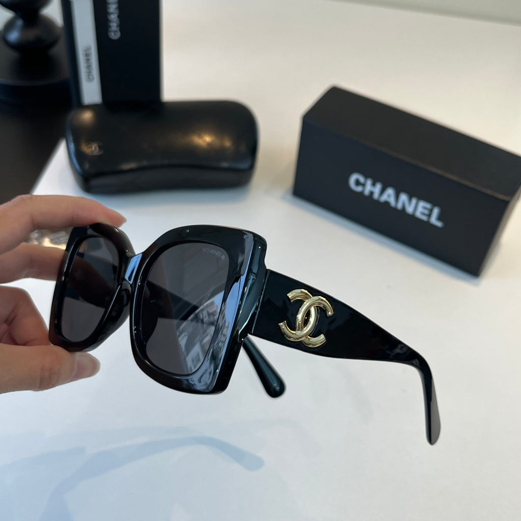 Chanel Fashion Black Lens Sunglasses for Men & Women - 486664 - detail image 4