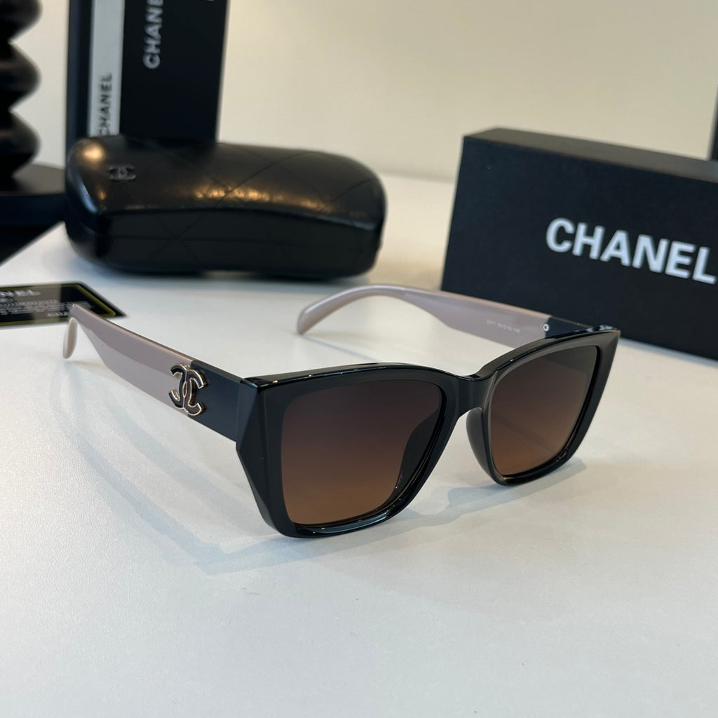 Chanel Fashion Black Lens Sunglasses for Men & Women - 486665