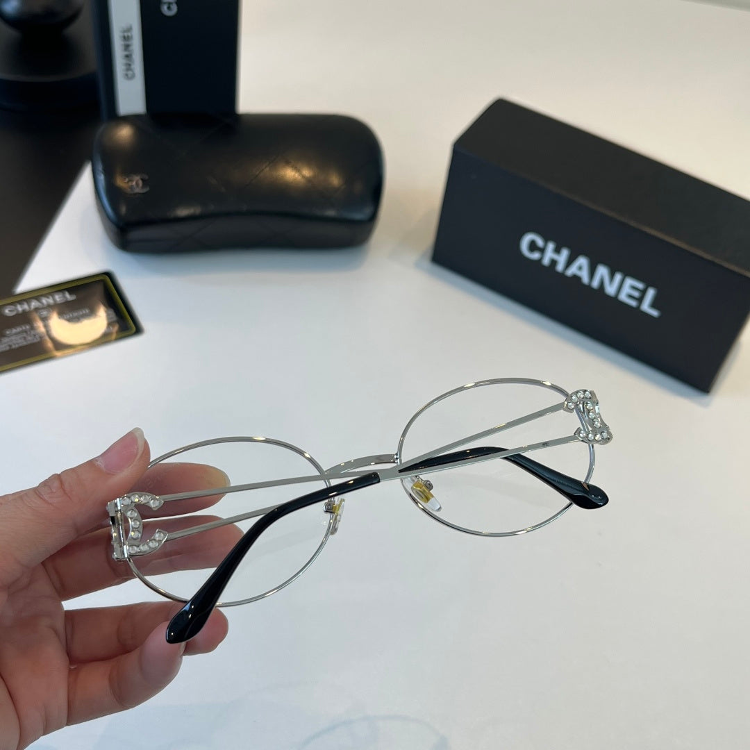 Chanel Metal Fashion Silver Lens Sunglasses for Men & Women - 486666 - detail image 9