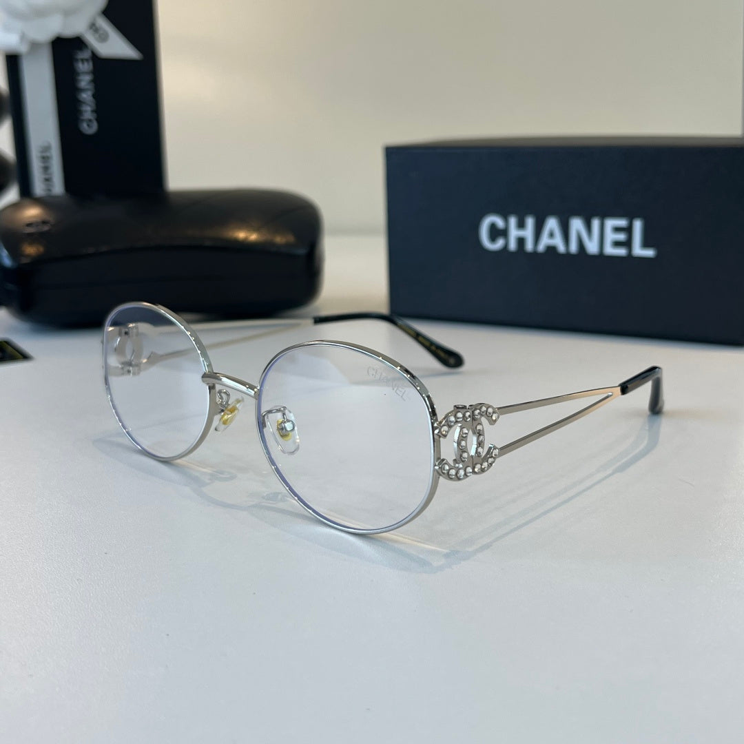 Chanel Metal Fashion Silver Lens Sunglasses for Men & Women - 486666 - detail image 3
