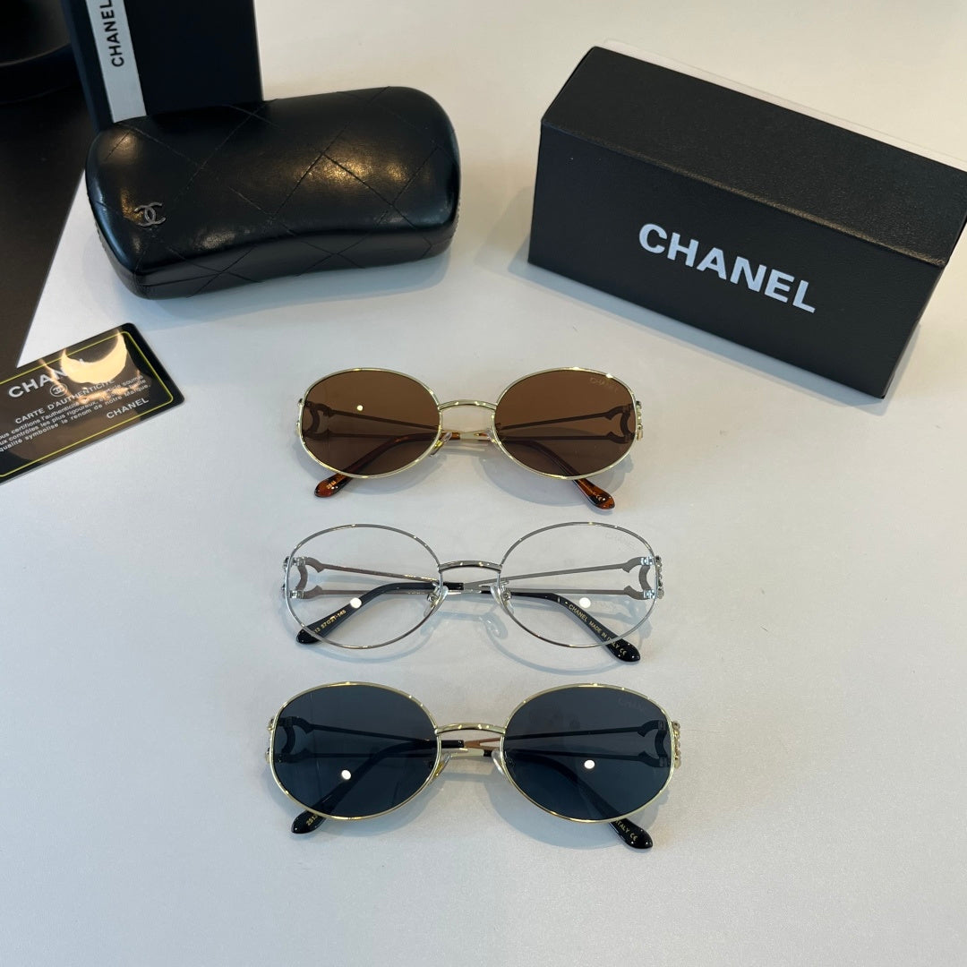 Chanel Metal Fashion Brown Lens Sunglasses for Men & Women - 486668 - detail image 11