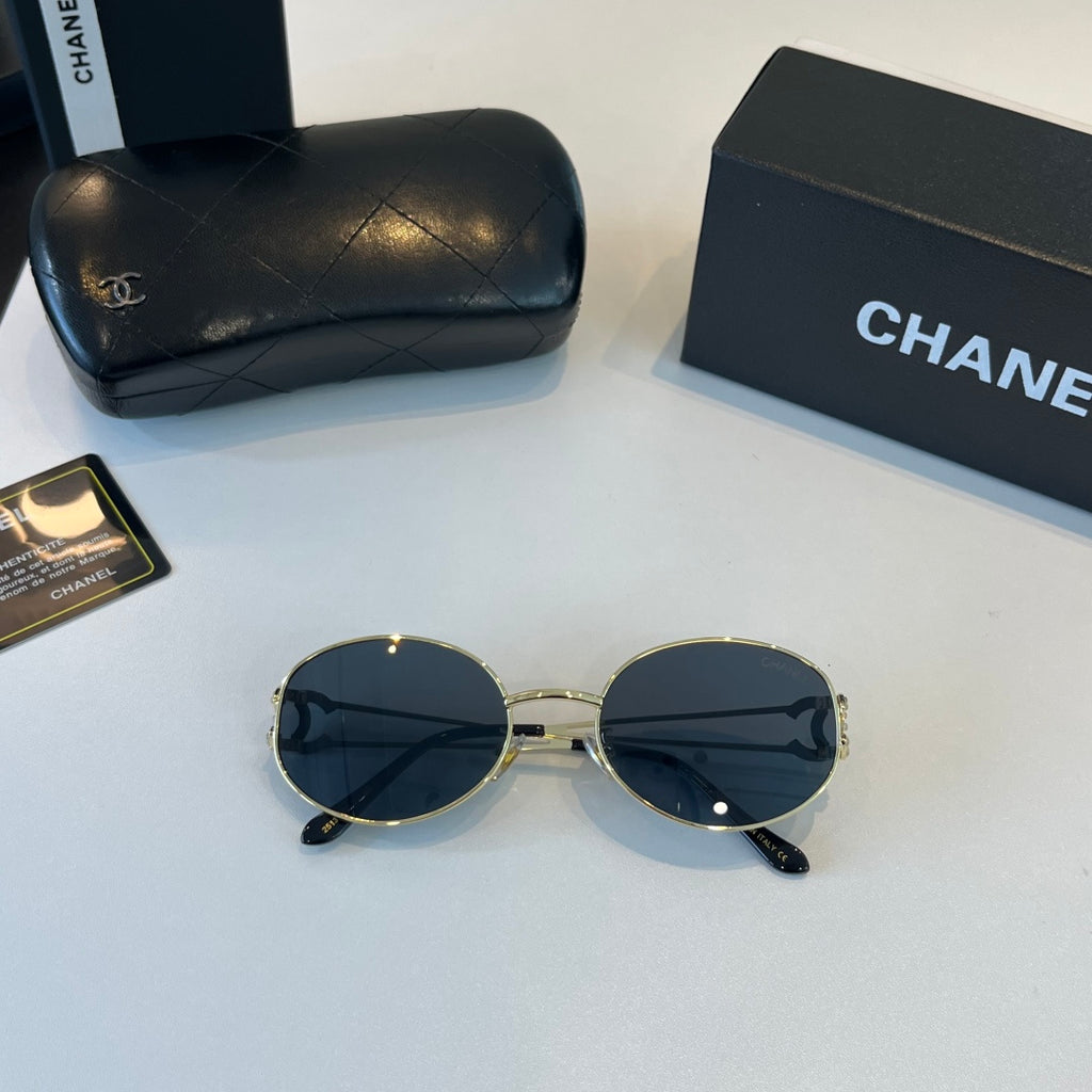 Chanel Metal Fashion Silver Lens Sunglasses for Men & Women - 486667 - detail image 5