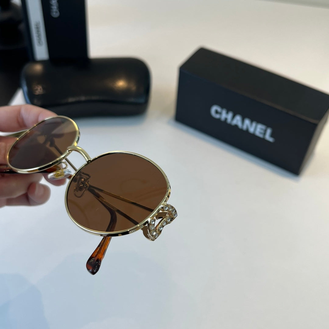 Chanel Metal Fashion Brown Lens Sunglasses for Men & Women - 486668 - detail image 6